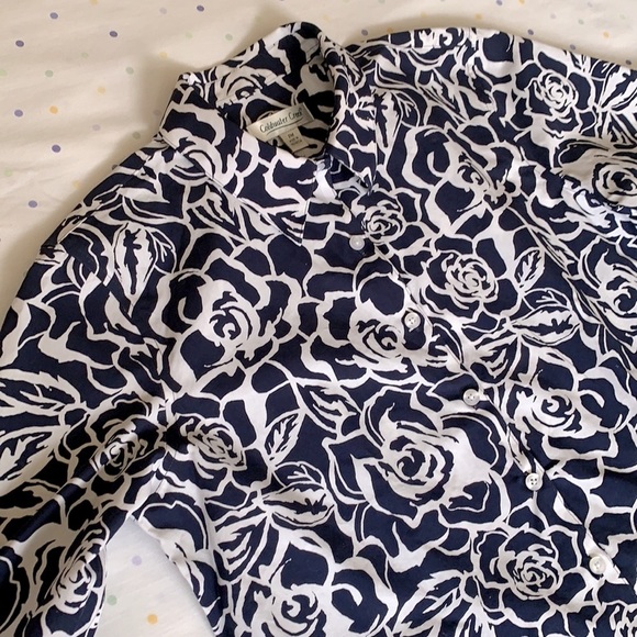 Coldwater Creek button-down top - Picture 4 of 5